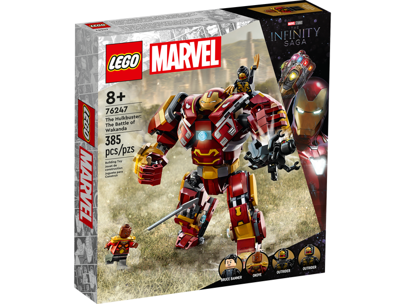 Marvel 76247 Hulkbuster: Der Kampf von Wakanda