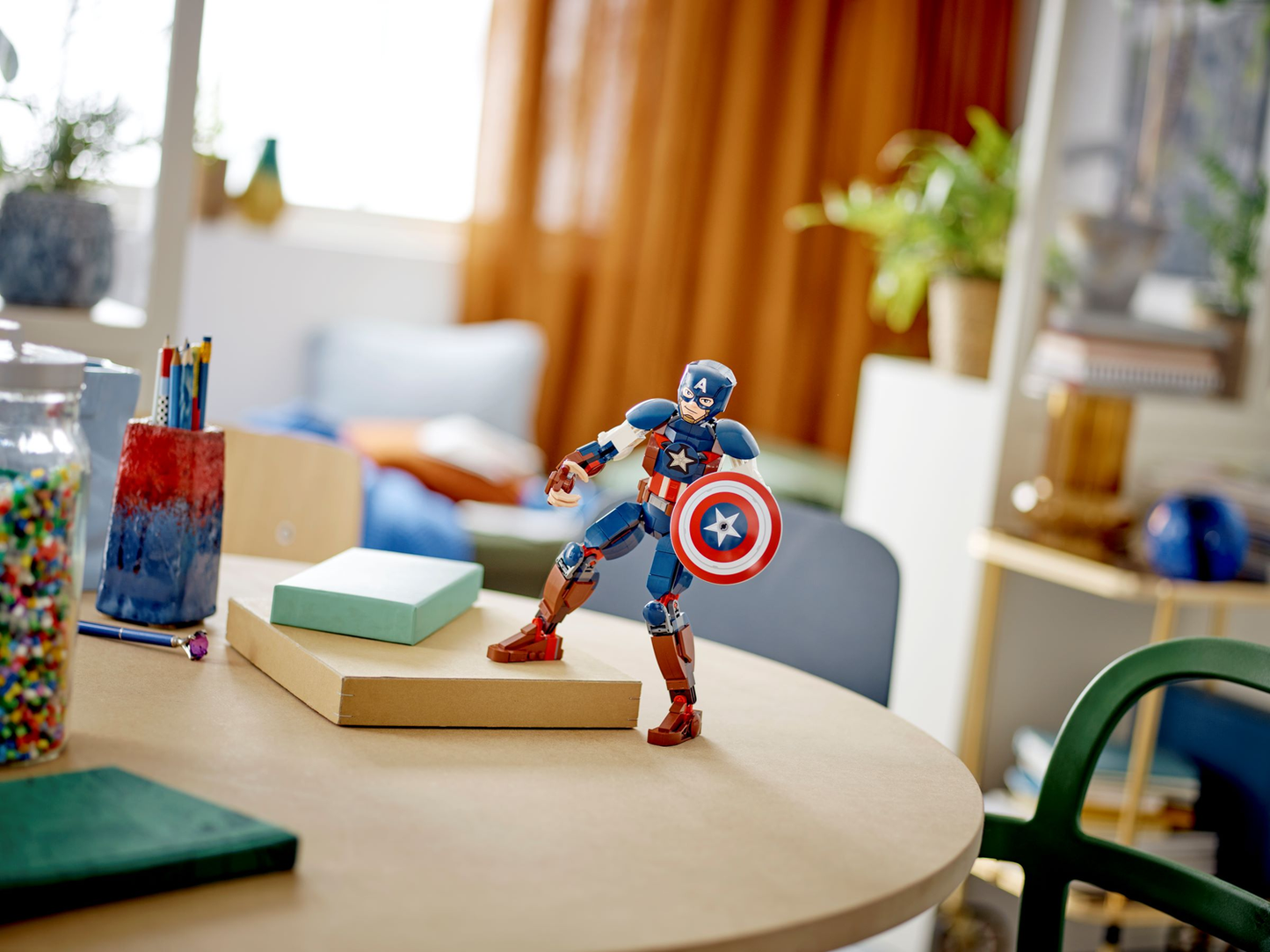 Marvel 76258 Captain America Baufigur