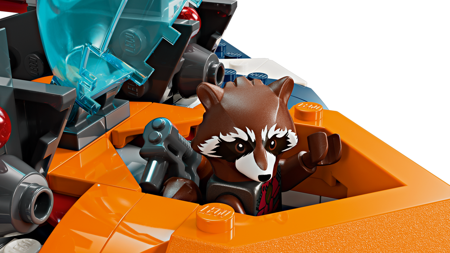 Marvel 76278 Rockets Raumschiff vs. Ronan
