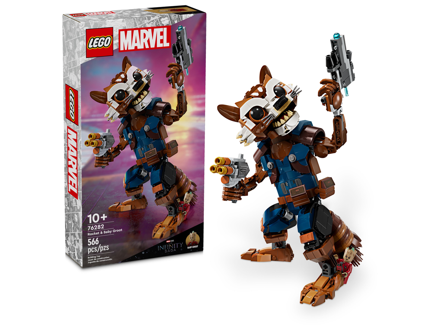 Marvel 76282 Rocket & Baby Groot