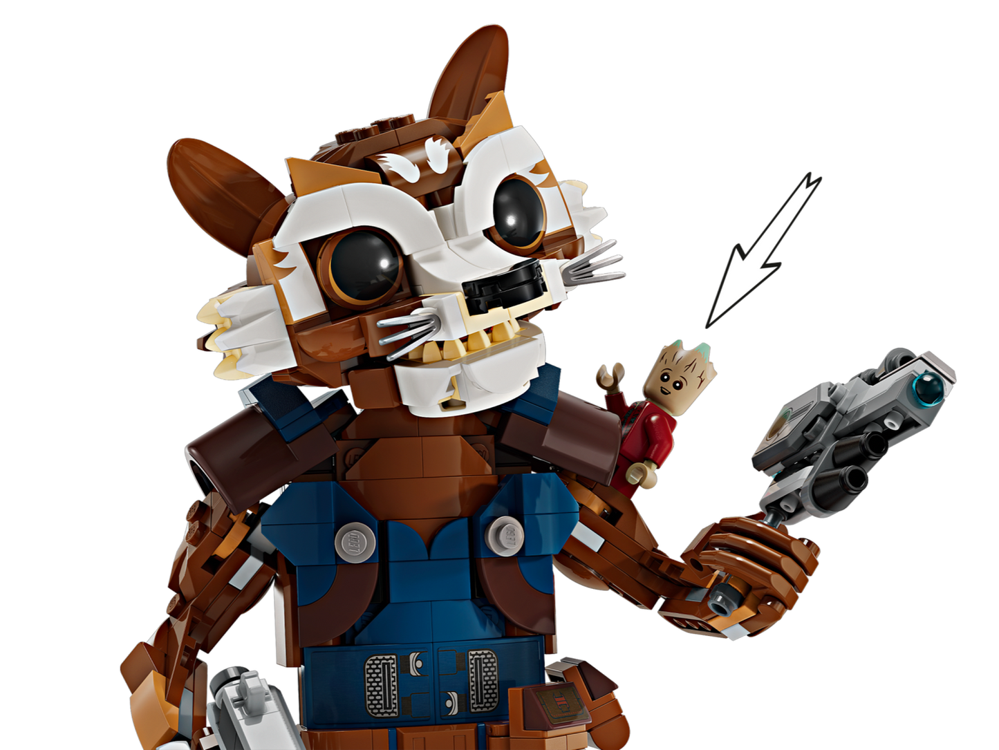Marvel 76282 Rocket & Baby Groot
