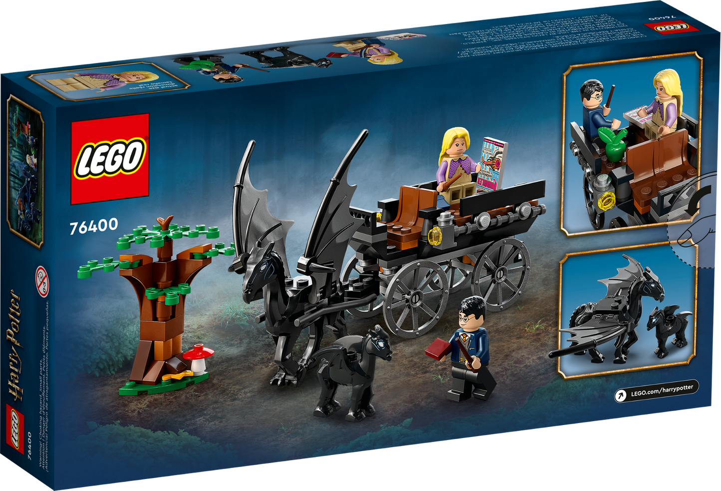 Harry Potter 76400 Hogwarts Kutsche mit Thestralen