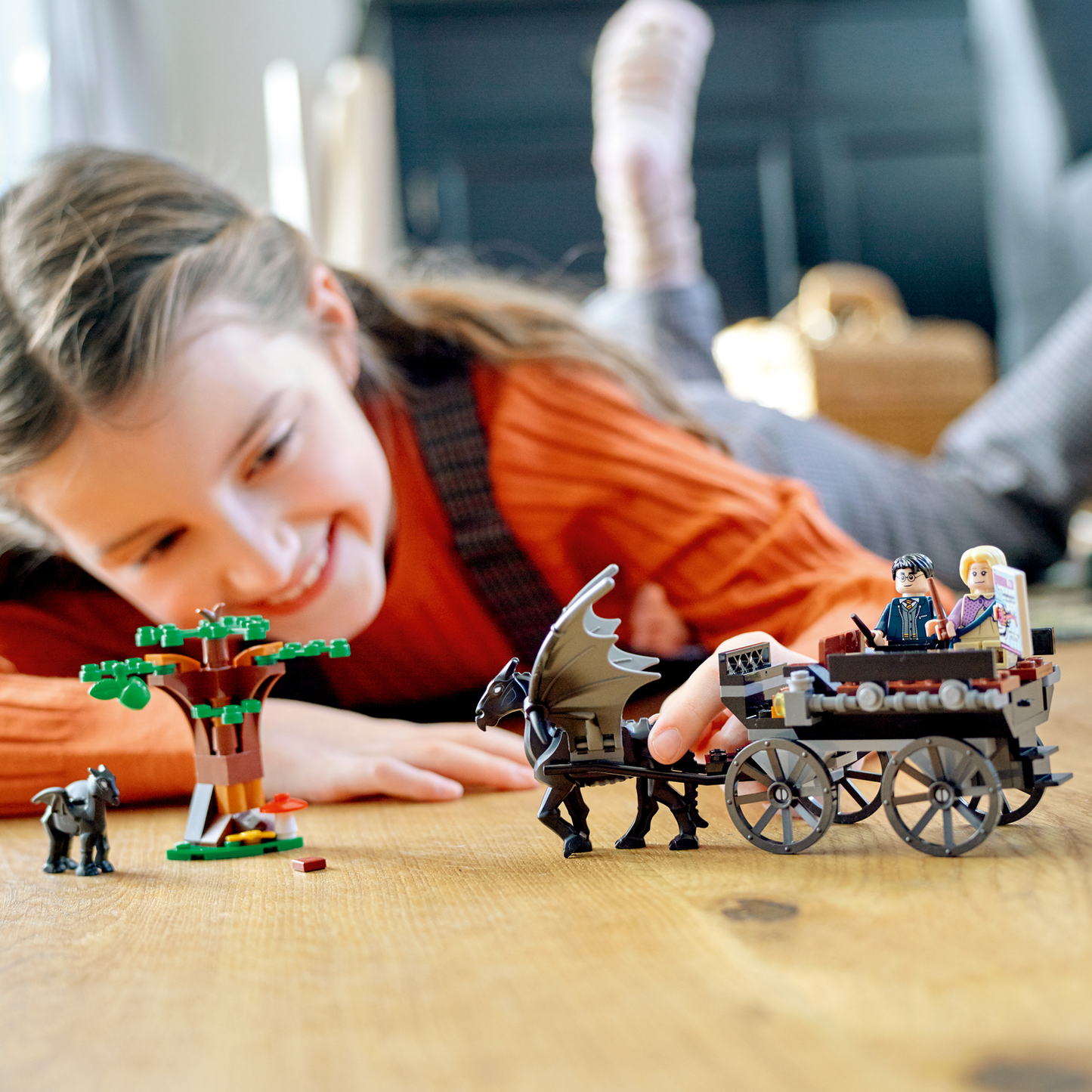 Harry Potter 76400 Hogwarts Kutsche mit Thestralen