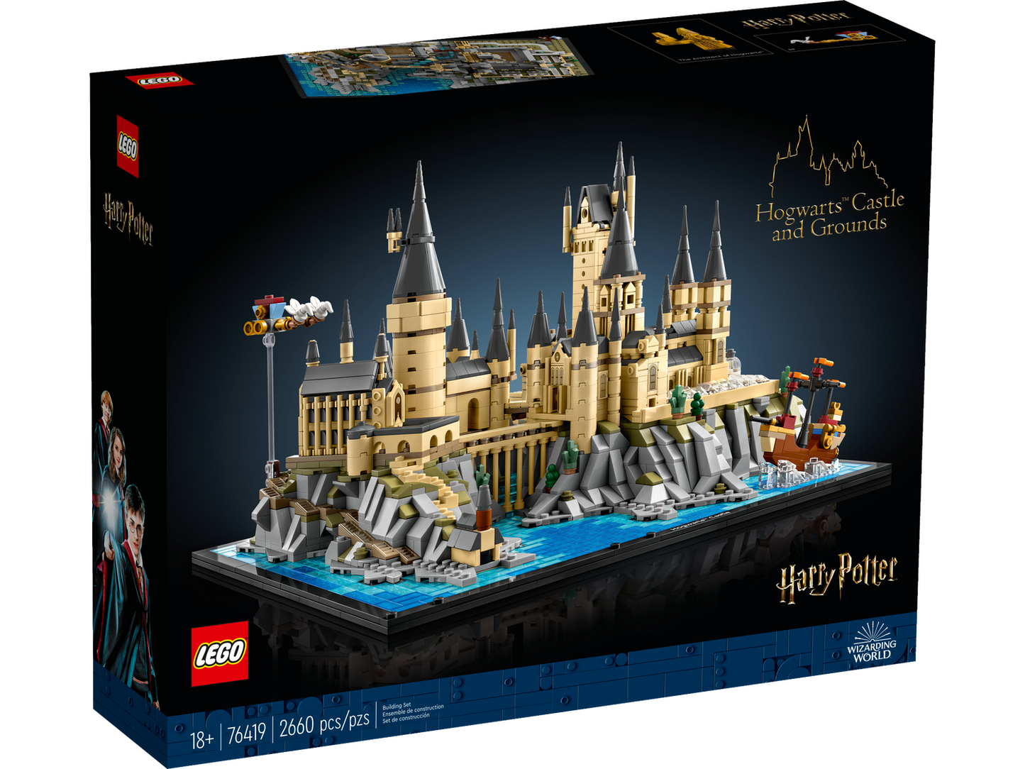 Harry Potter 76419 Schloss Hogwarts mit Schlossgelände