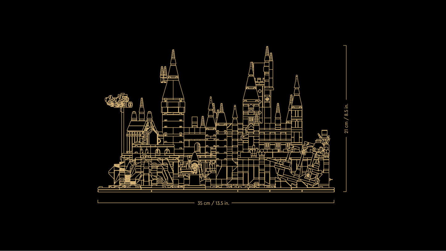 Harry Potter 76419 Schloss Hogwarts mit Schlossgelände