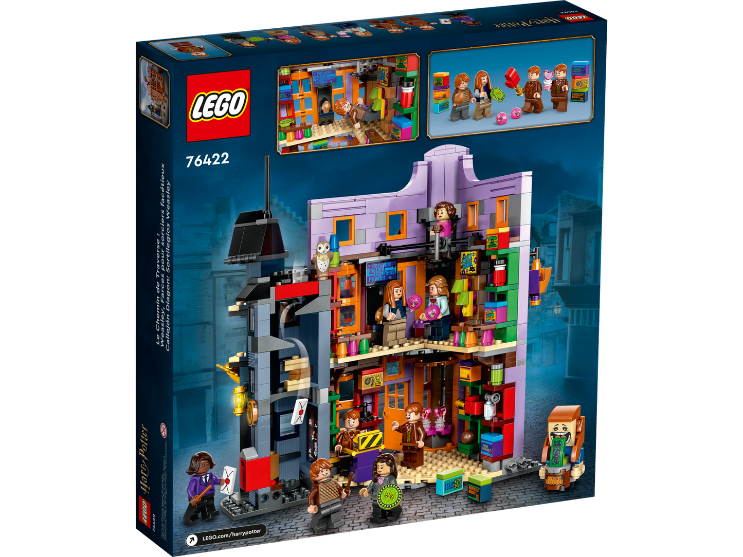 Harry Potter 76422 Winkelgasse: Weasleys Zauberhafte Zauberscherze