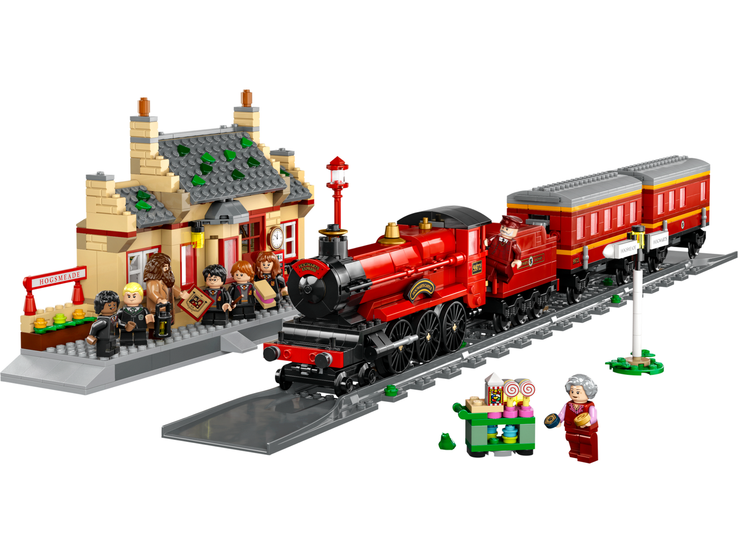 Harry Potter 76423 Hogwarts Express & der Bahnhof von Hogsmeade