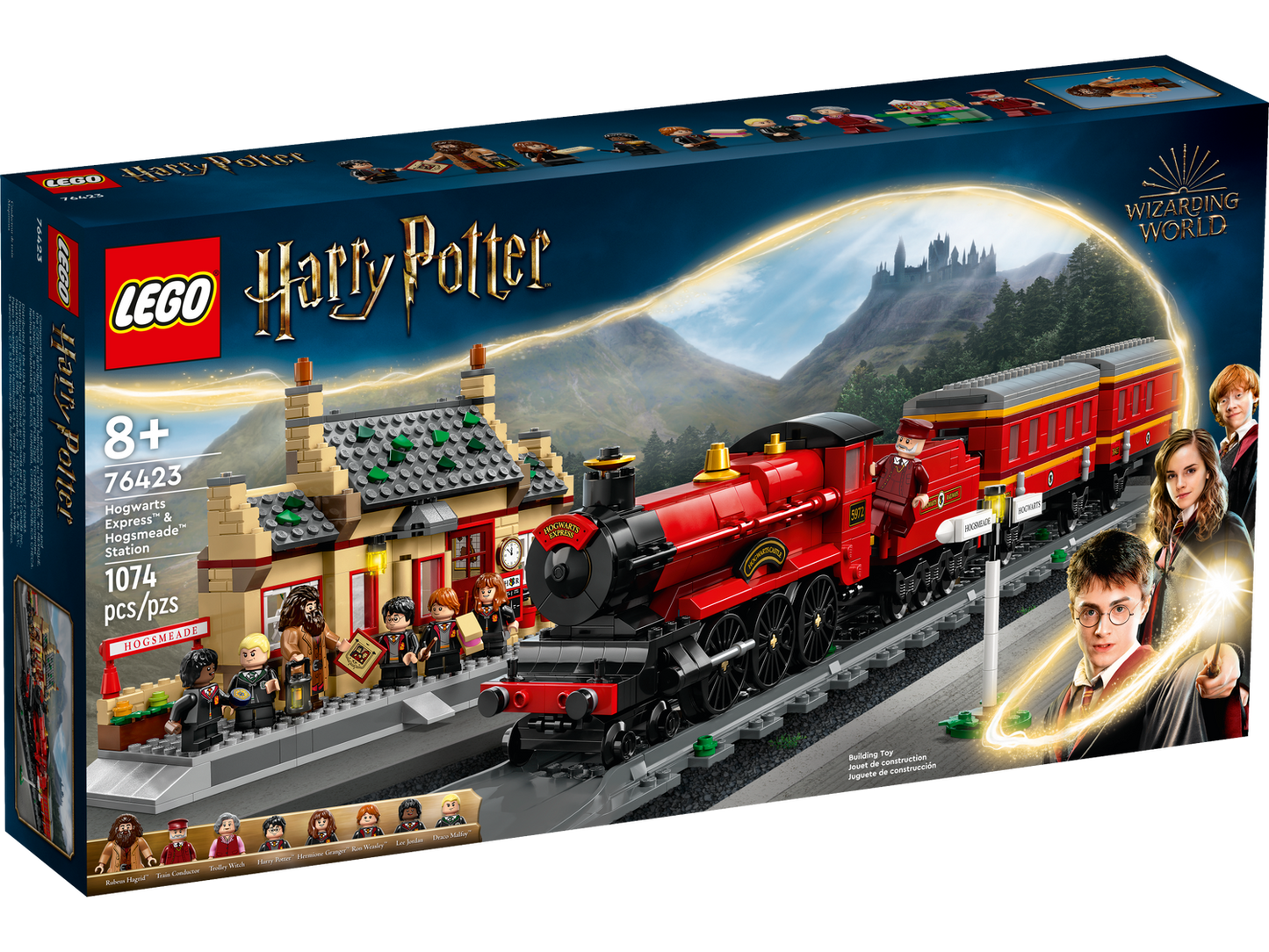 Harry Potter 76423 Hogwarts Express & der Bahnhof von Hogsmeade