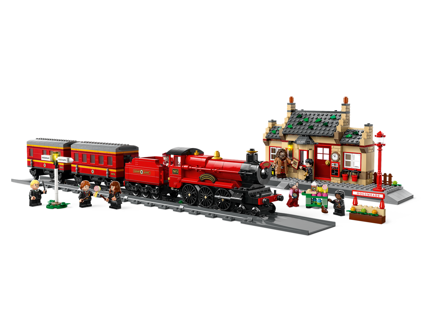 Harry Potter 76423 Hogwarts Express & der Bahnhof von Hogsmeade