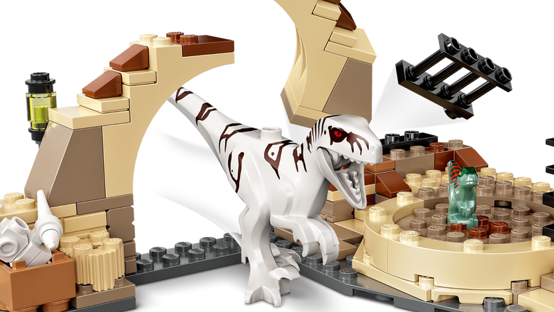 Jurassic World 76945 Atrociraptor: Motorradverfolgungsjagd