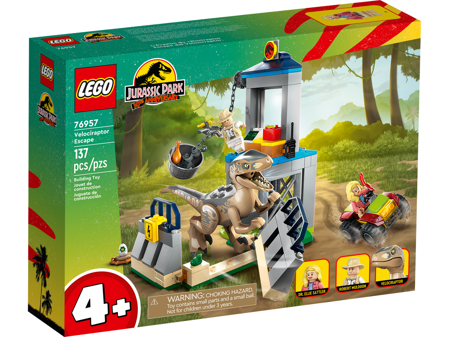 Jurassic World 76957 Flucht des Velociraptors