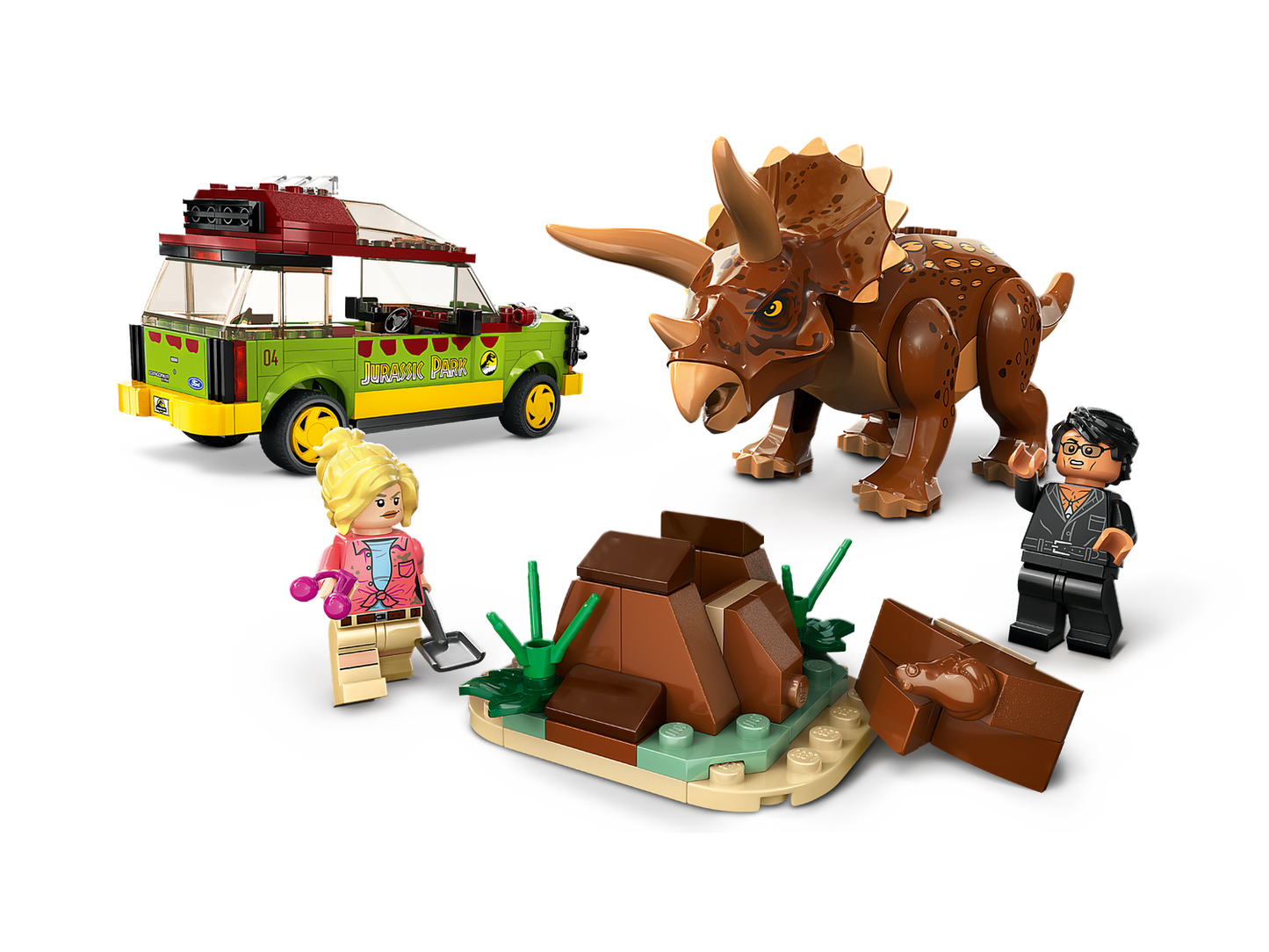 Jurassic World 76959 Triceratops-Forschung
