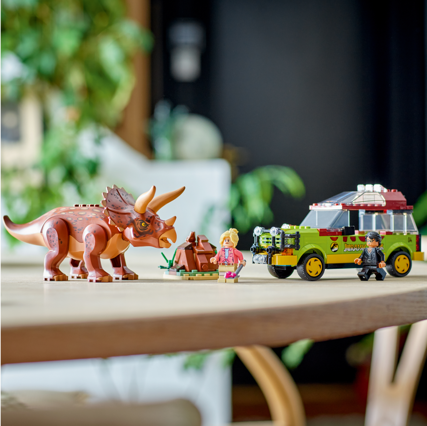 Jurassic World 76959 Triceratops-Forschung