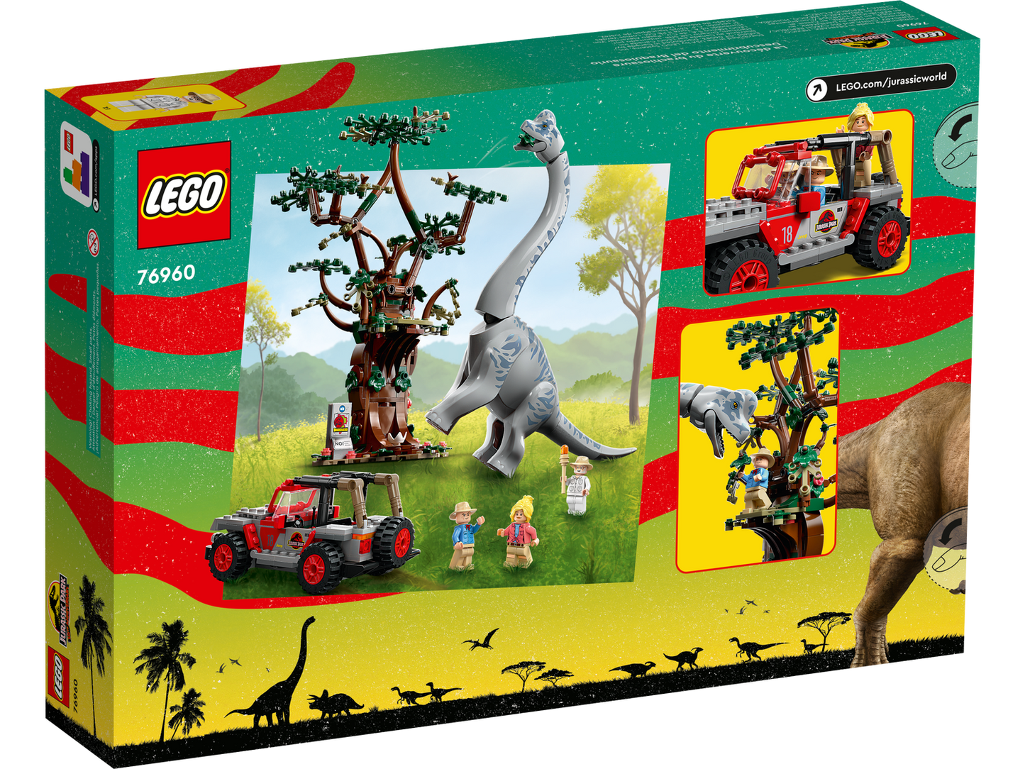 Jurassic World 76960 Entdeckung des Brachiosaurus