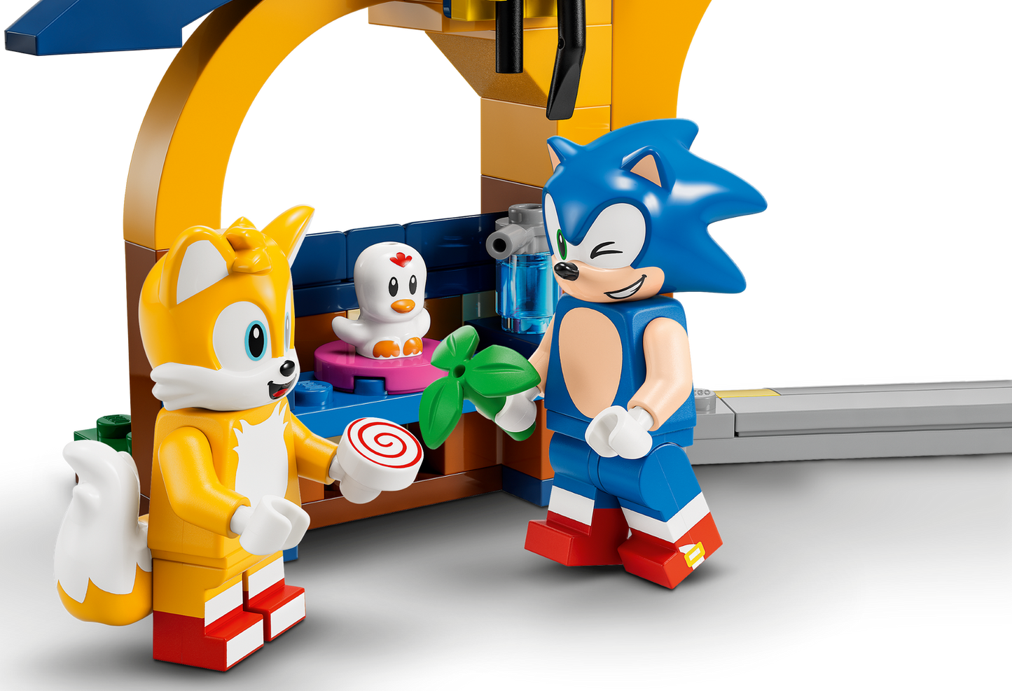 Sonic the Hedgehog 76991 Tails‘ Tornadoflieger mit Werkstatt