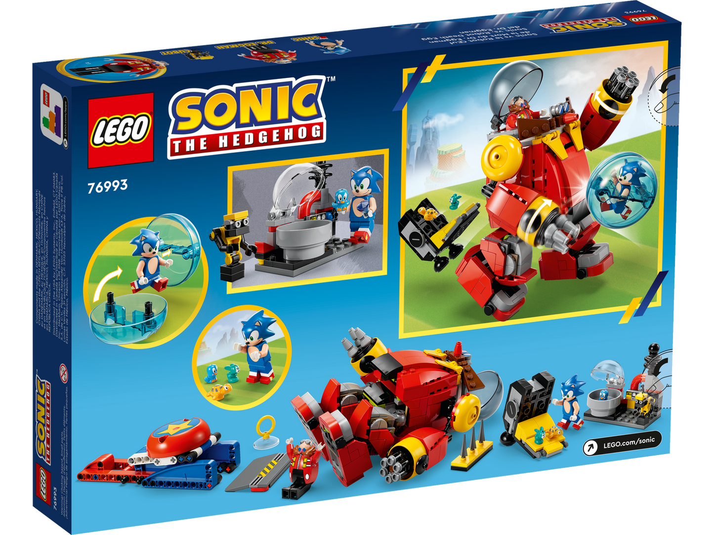 Sonic the Hedgehog 76993 Sonic vs. Dr. Eggmans Death Egg Robot