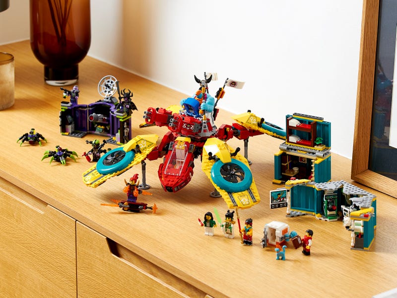 Monkie Kid 80023 Monkie Kids Hubschrauberdrohne