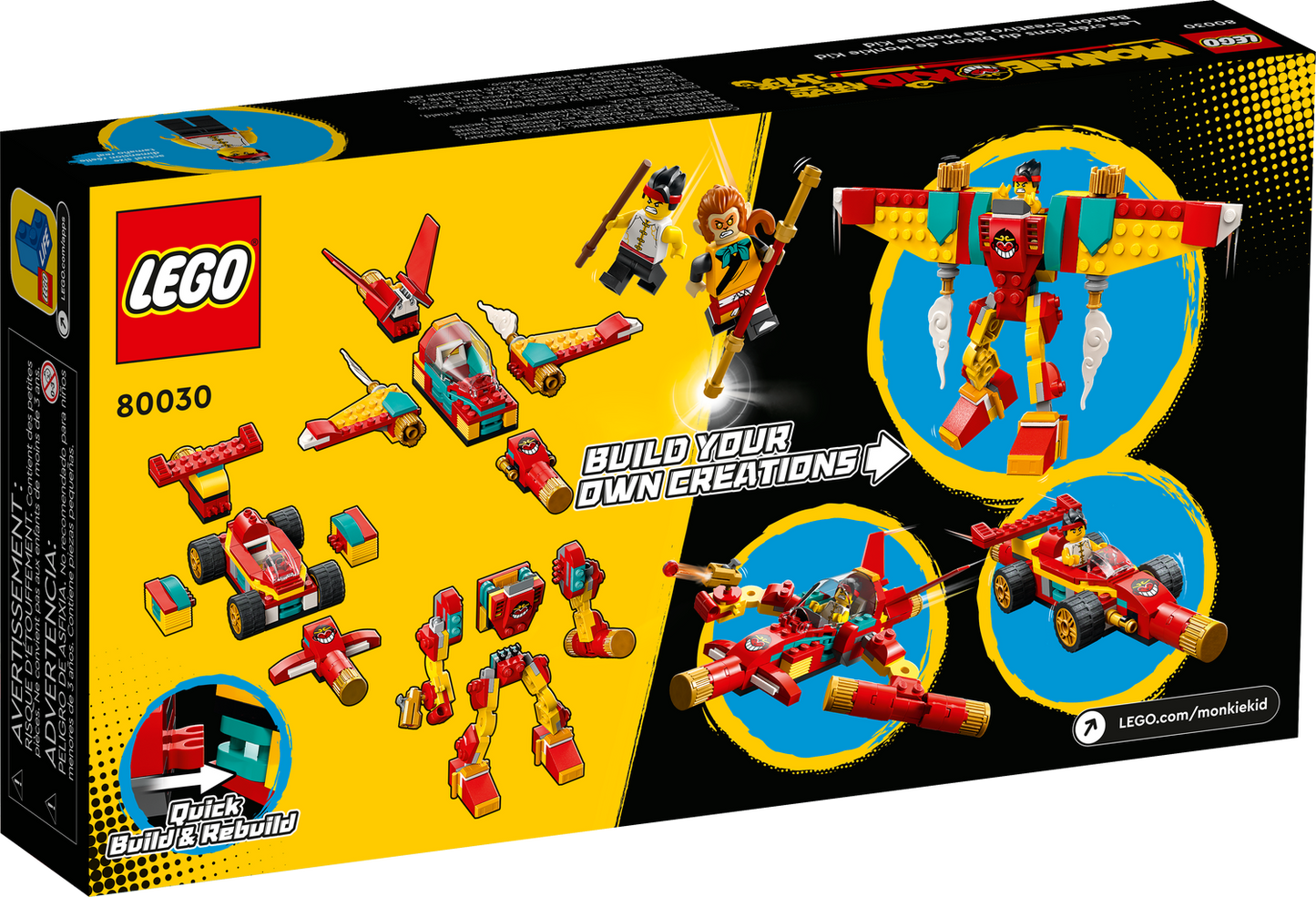 Monkie Kid 80030 Monkie Kids magische Maschinen