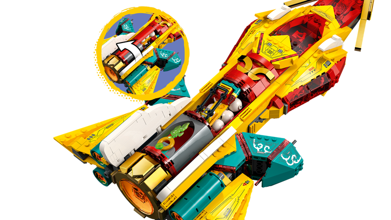 Monkie Kid 80035 Monkie Kids™ Entdeckerraumschiff