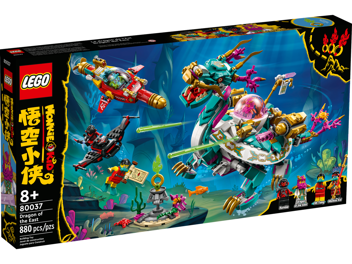 Monkie Kid 80037 Drache des Ostens
