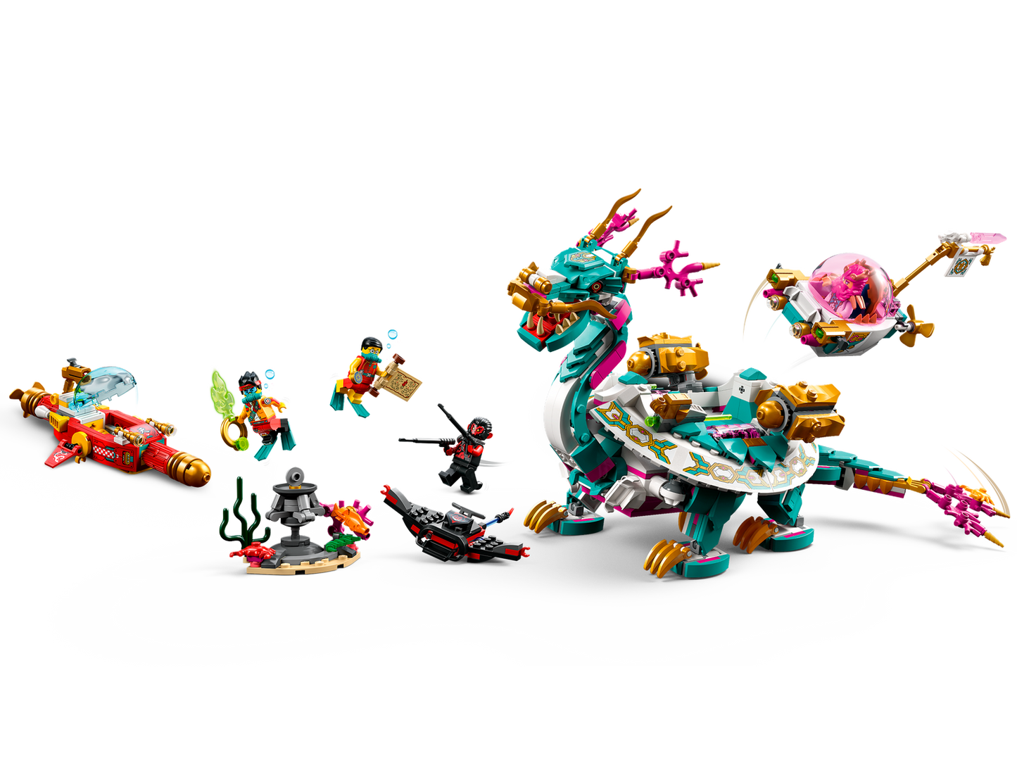 Monkie Kid 80037 Drache des Ostens