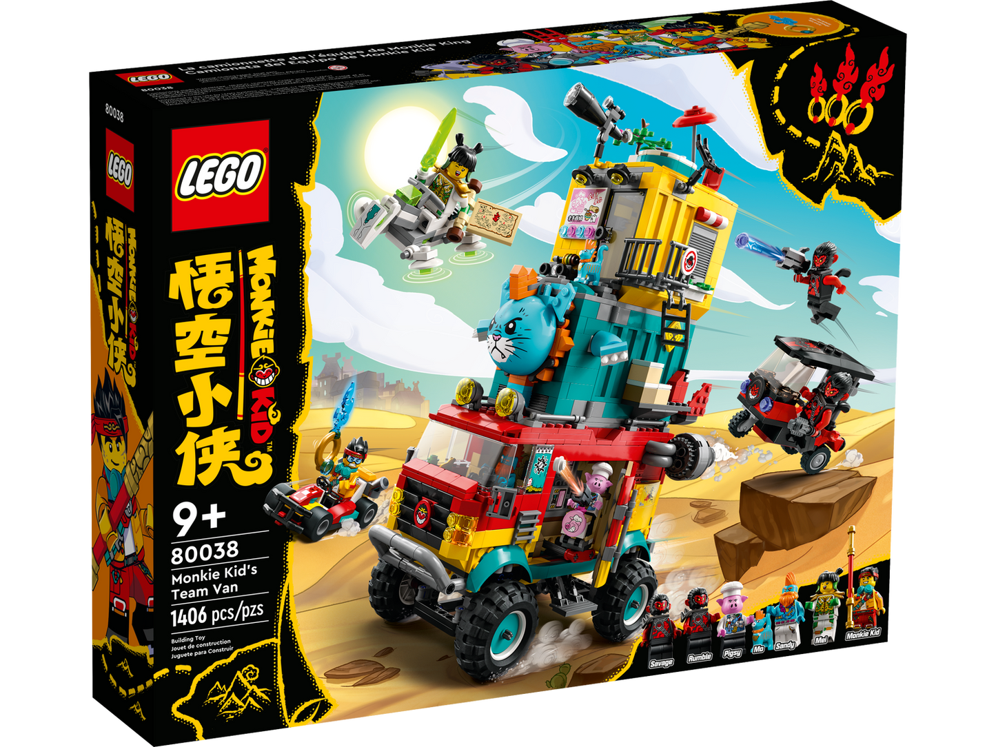 Monkie Kid 80038 Monkie Kids Teamtransporter