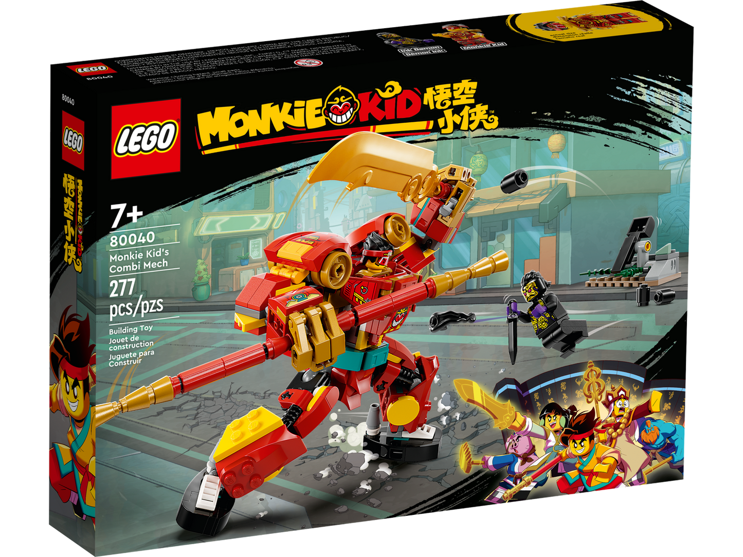 Monkie Kid 80040 Monkie Kids Kombi-Mech