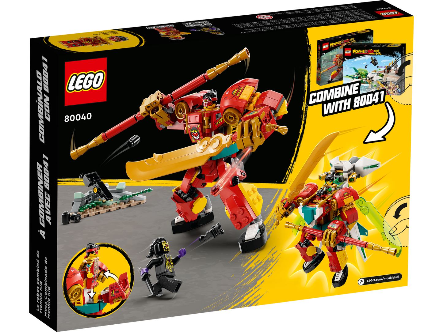 Monkie Kid 80040 Monkie Kids Kombi-Mech