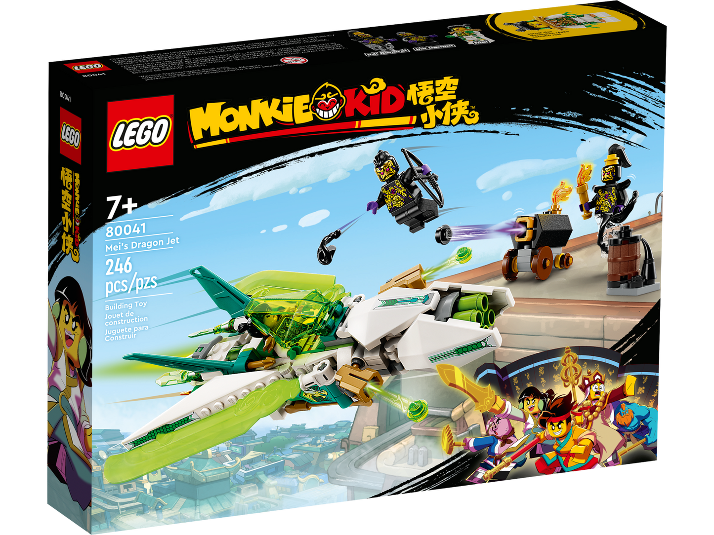 Monkie Kid 80041 Meis Drachen-Jet