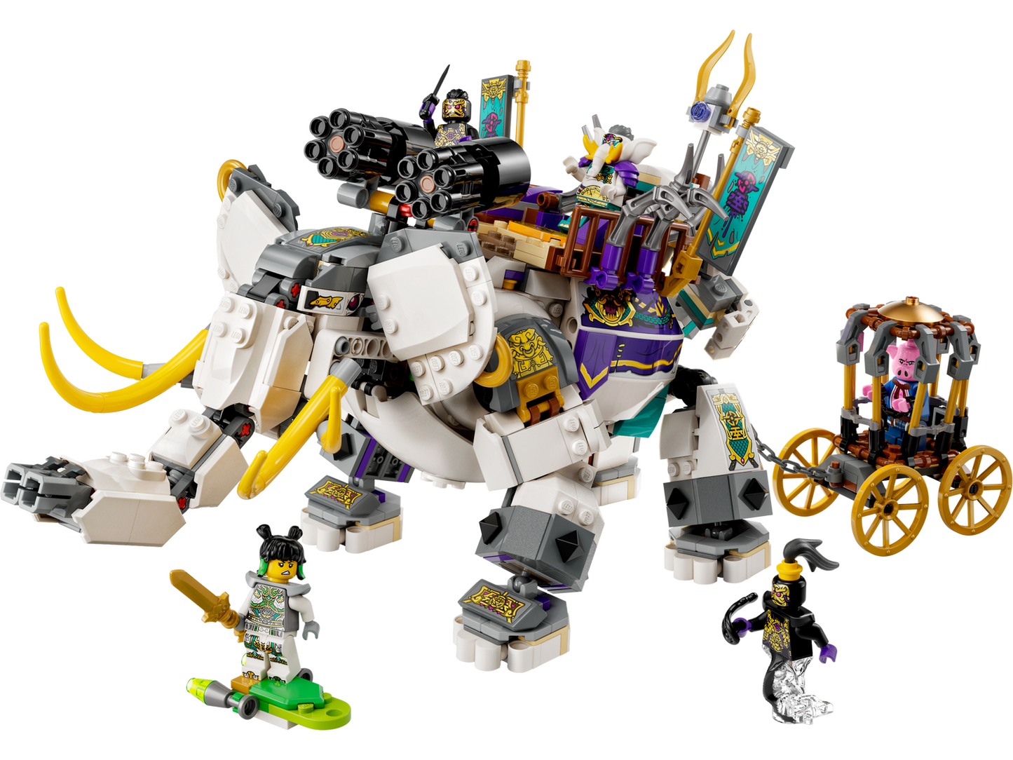 Monkie Kid 80043 Yellow Tusk Elephant