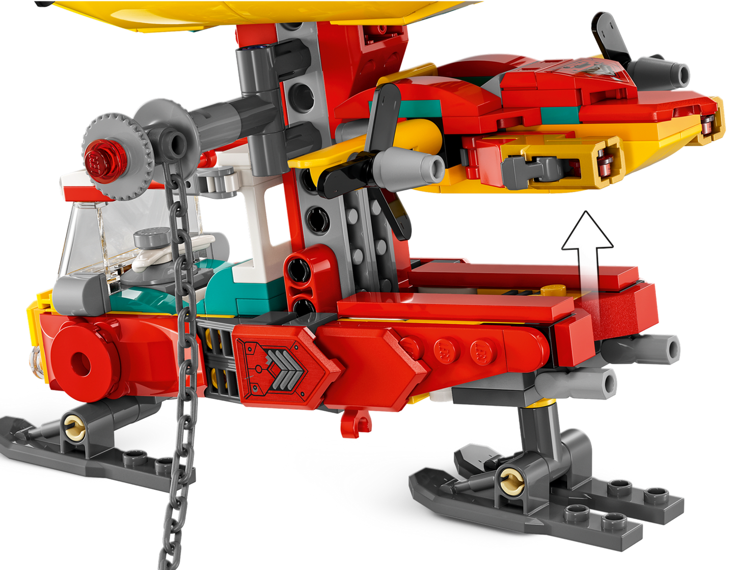 Monkie Kid 80046 Monkie Kids Wolkenschiff