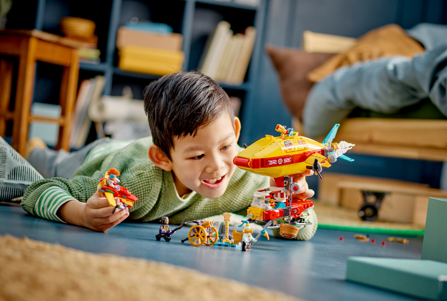 Monkie Kid 80046 Monkie Kids Wolkenschiff