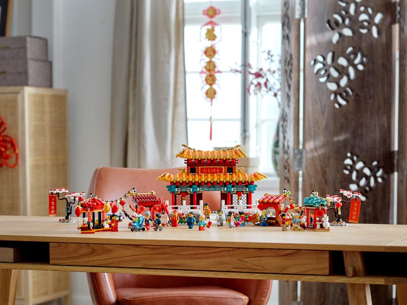 Seasonal 80105 Tempelmarkt zum Chinesischen Neujahrsfest