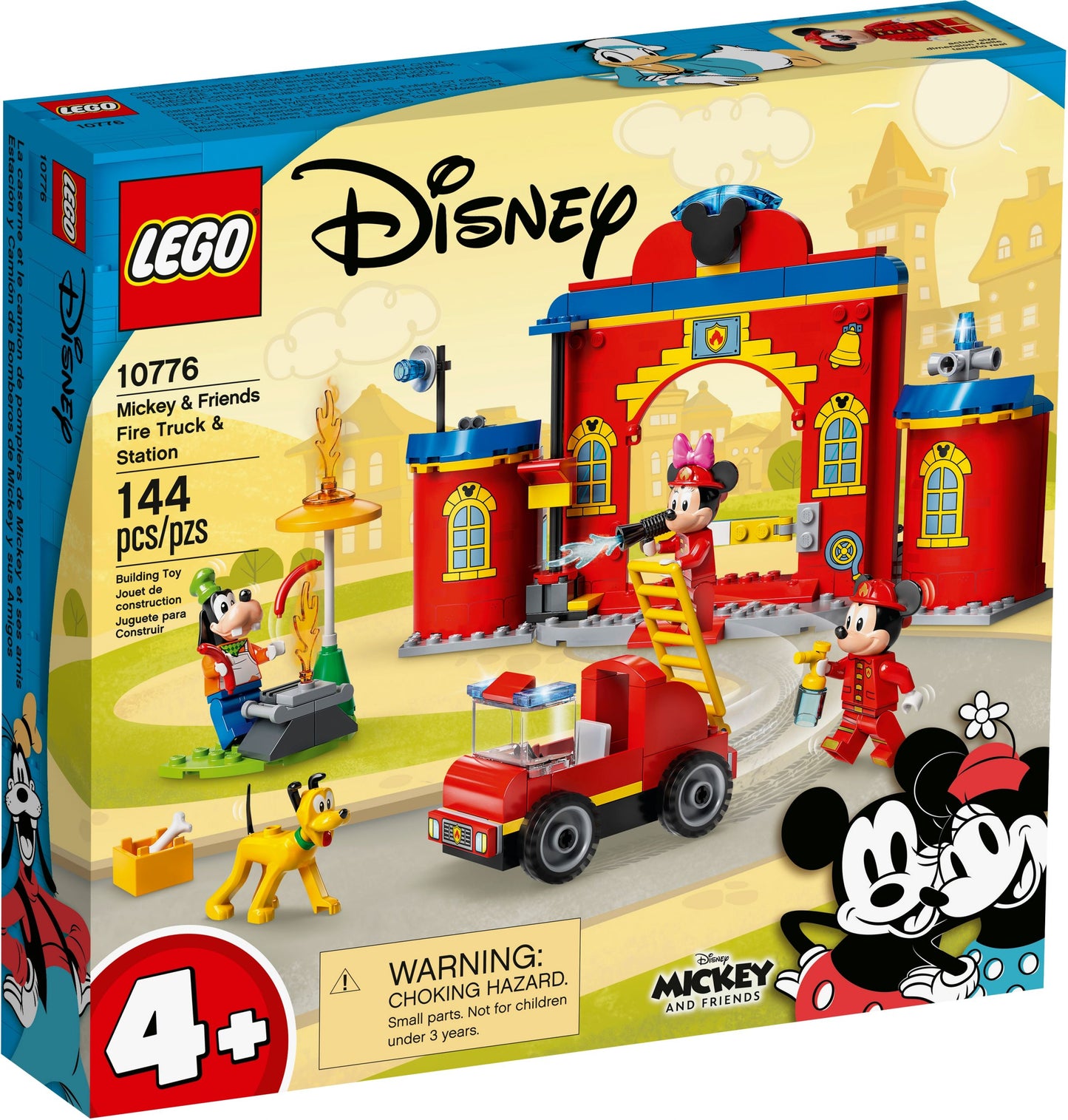 Disney 10776 Mickys Feuerwehrstation und Feuerwehrauto