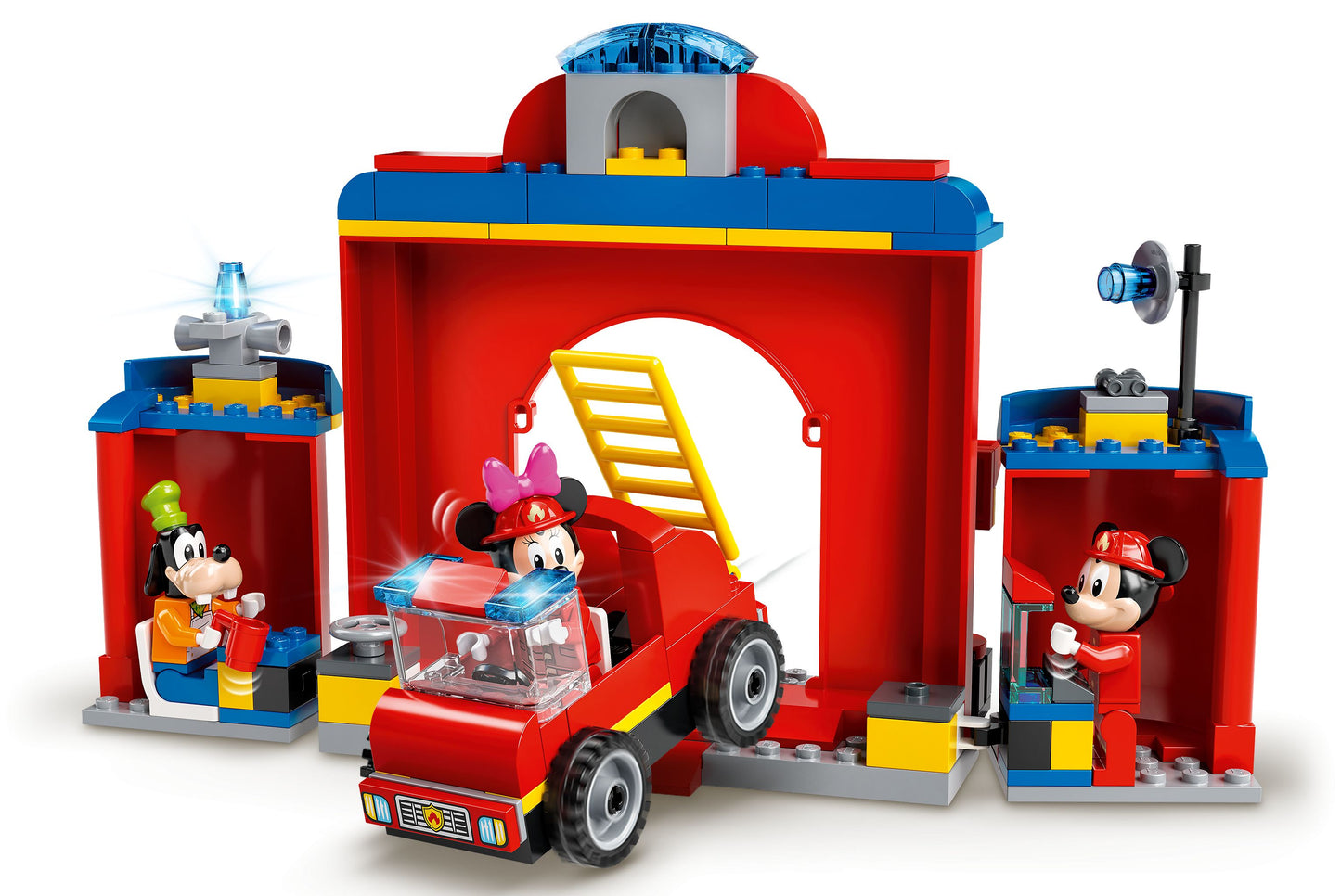 Disney 10776 Mickys Feuerwehrstation und Feuerwehrauto