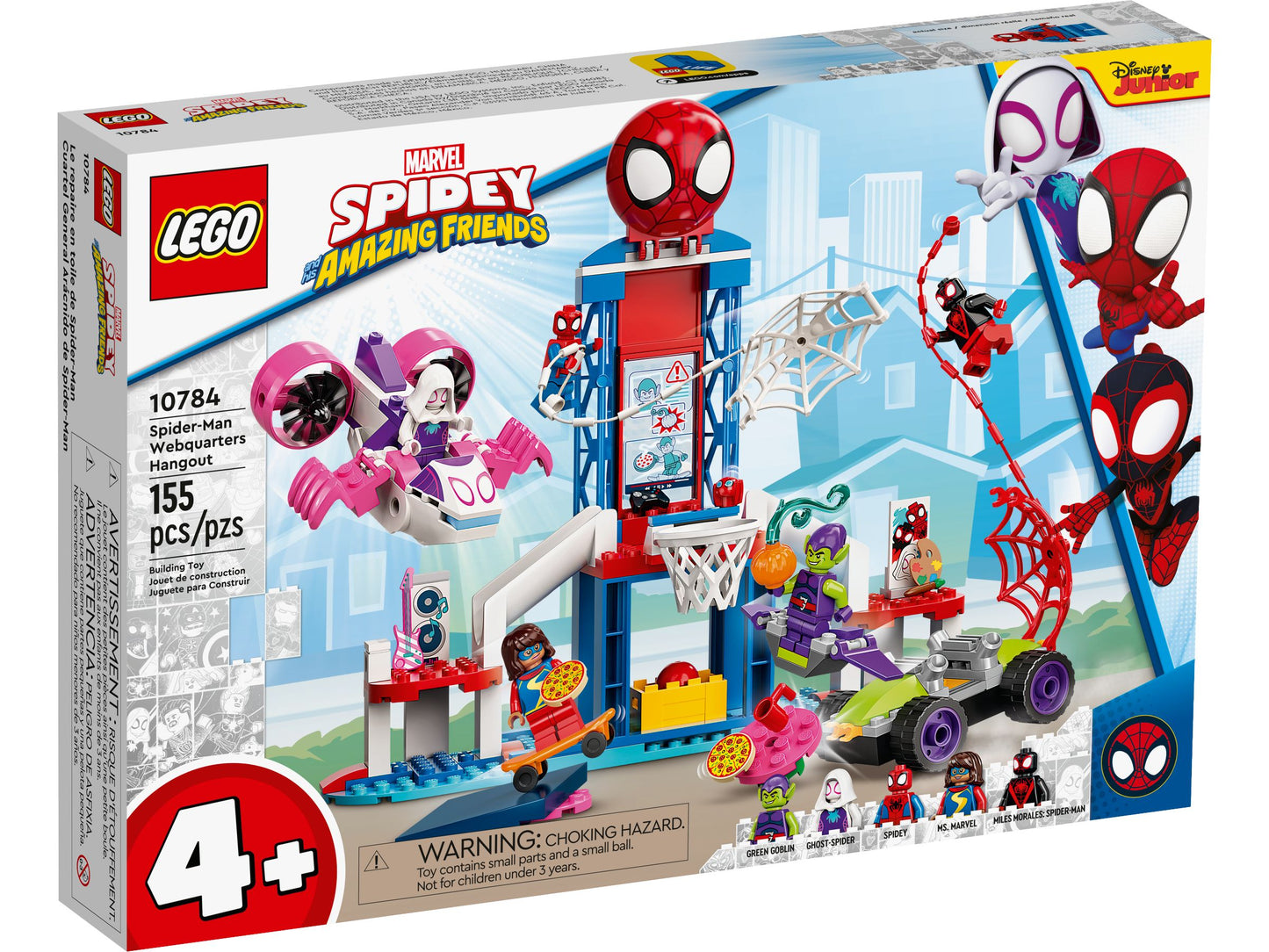 Super Heroes 10784 Spider-Mans Hauptquartier