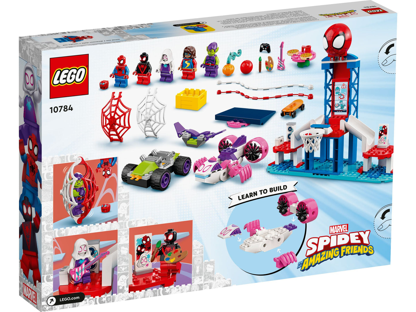 Super Heroes 10784 Spider-Mans Hauptquartier