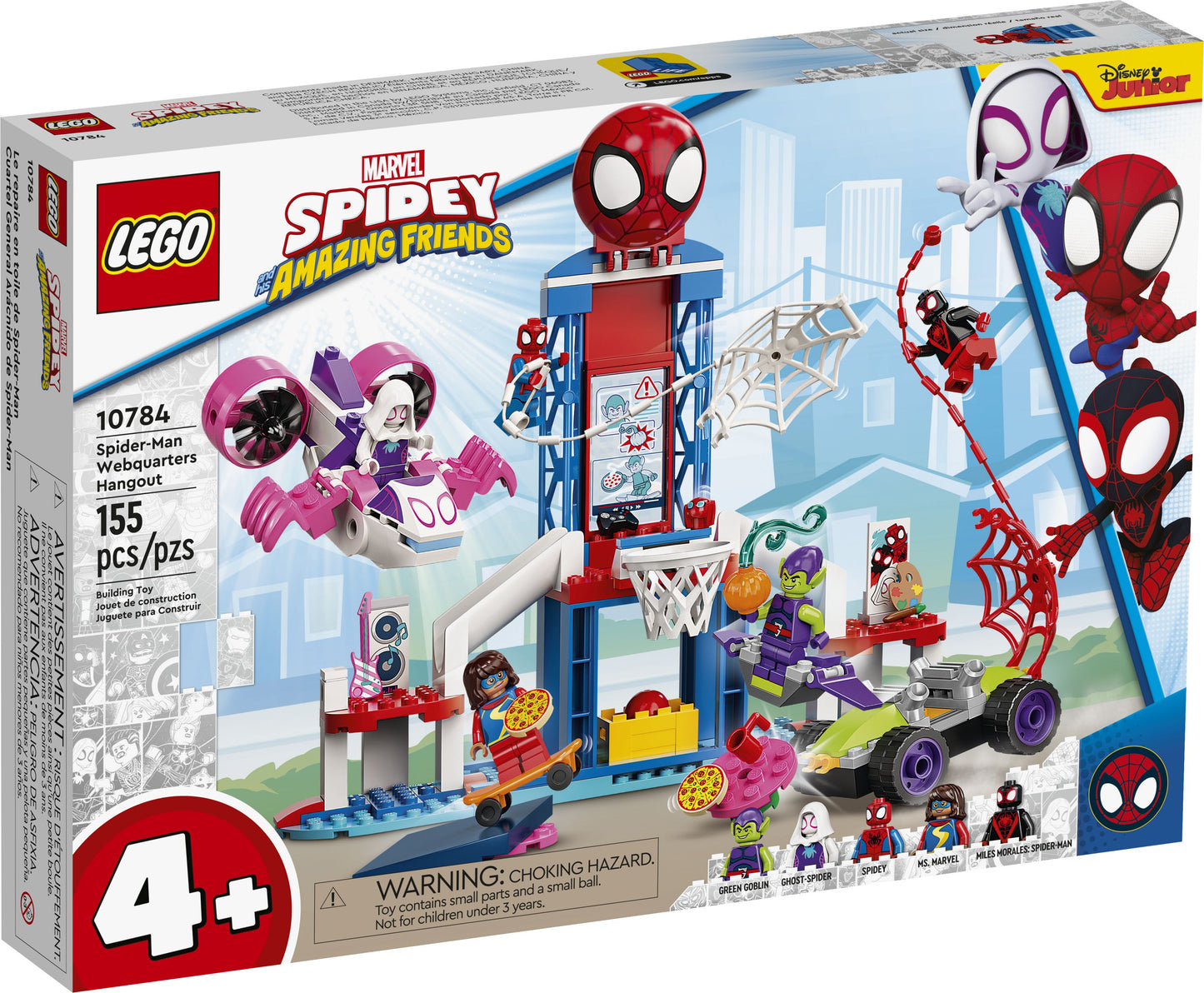 Super Heroes 10784 Spider-Mans Hauptquartier