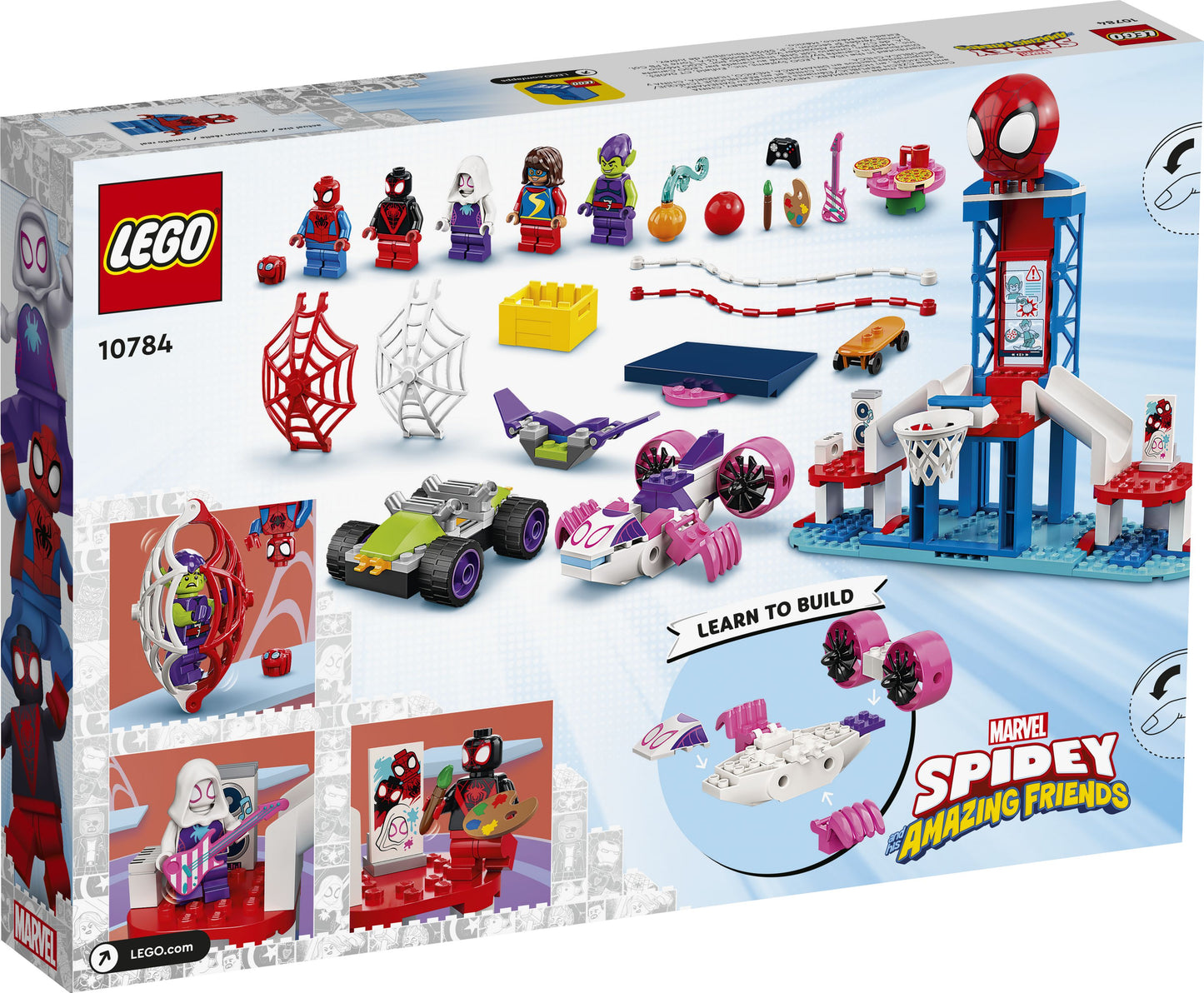Super Heroes 10784 Spider-Mans Hauptquartier