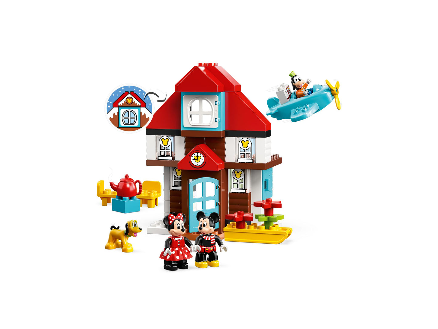Duplo 10889 Mickys winterliches Ferienhaus