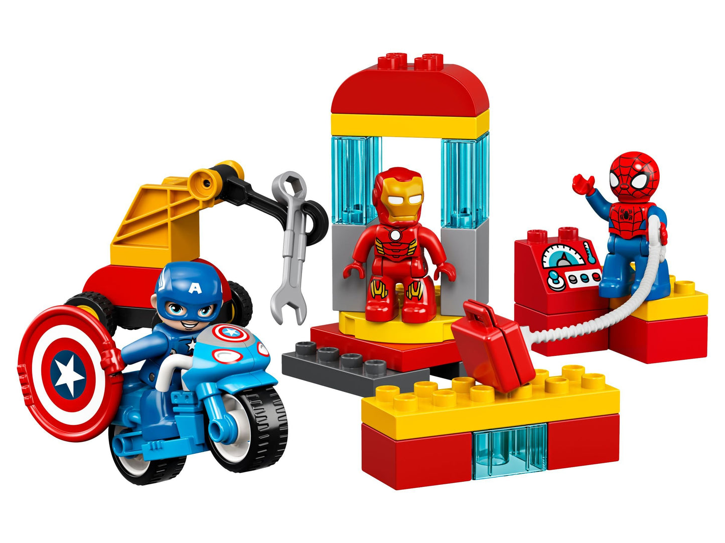 Duplo 10921 Iron Mans Labor-Treffpunkt