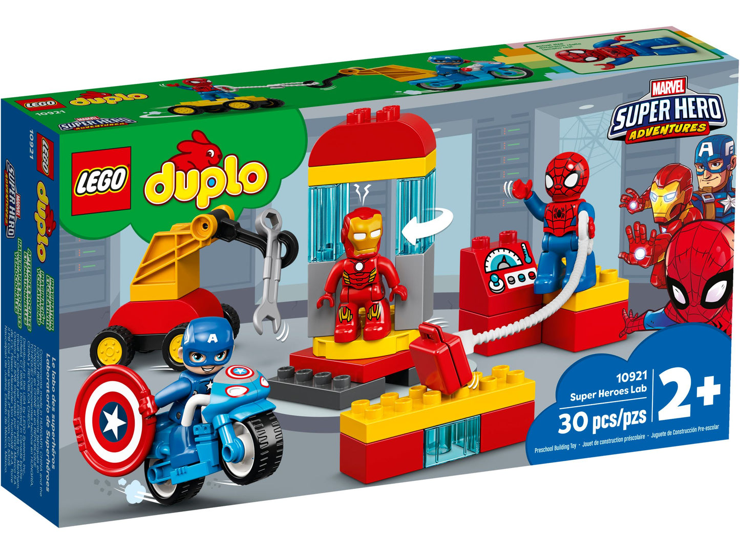Duplo 10921 Iron Mans Labor-Treffpunkt