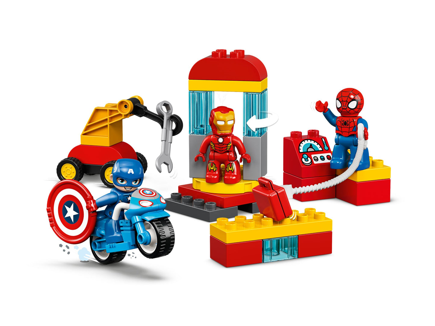Duplo 10921 Iron Mans Labor-Treffpunkt