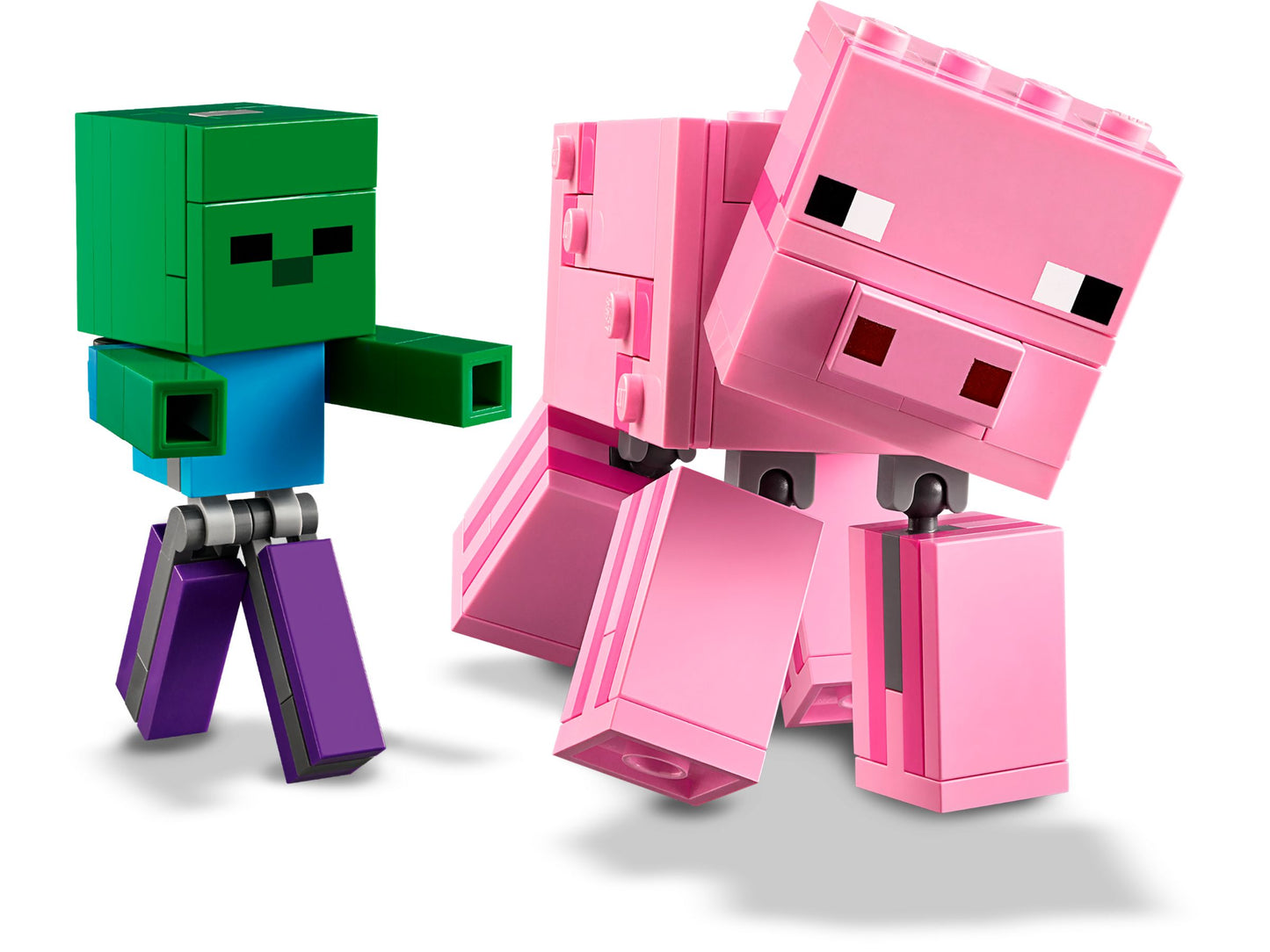 Minecraft 21157 BigFig Schwein mit Zombiebaby