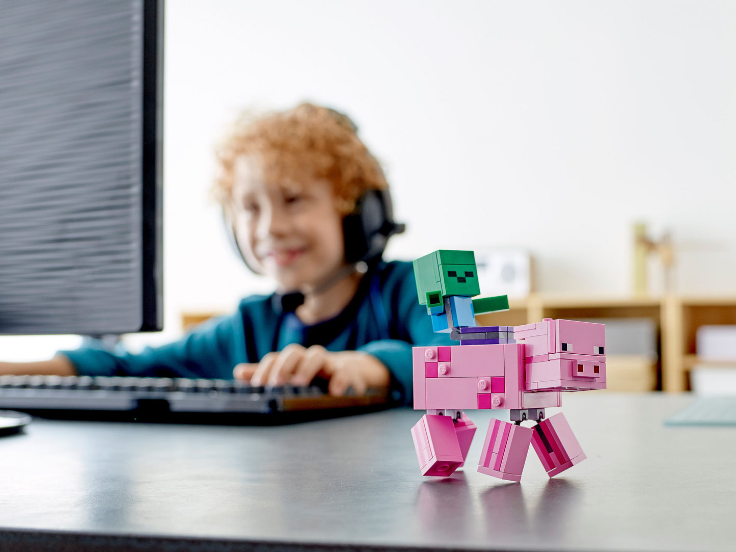 Minecraft 21157 BigFig Schwein mit Zombiebaby