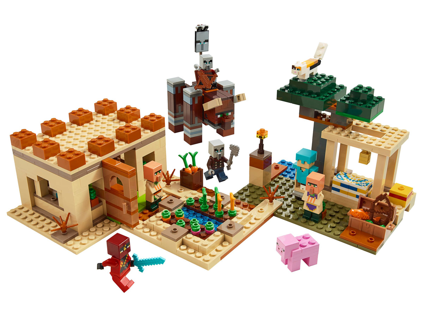 Minecraft 21160 Der IllagerÜberfall