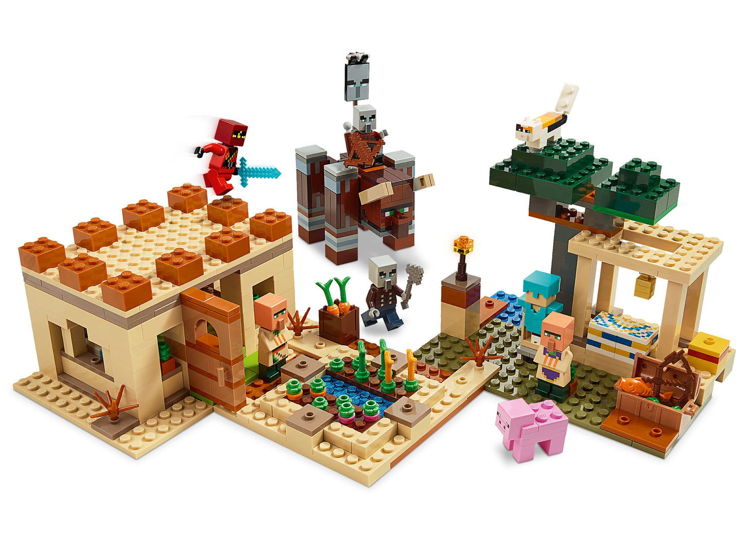 Minecraft 21160 Der IllagerÜberfall