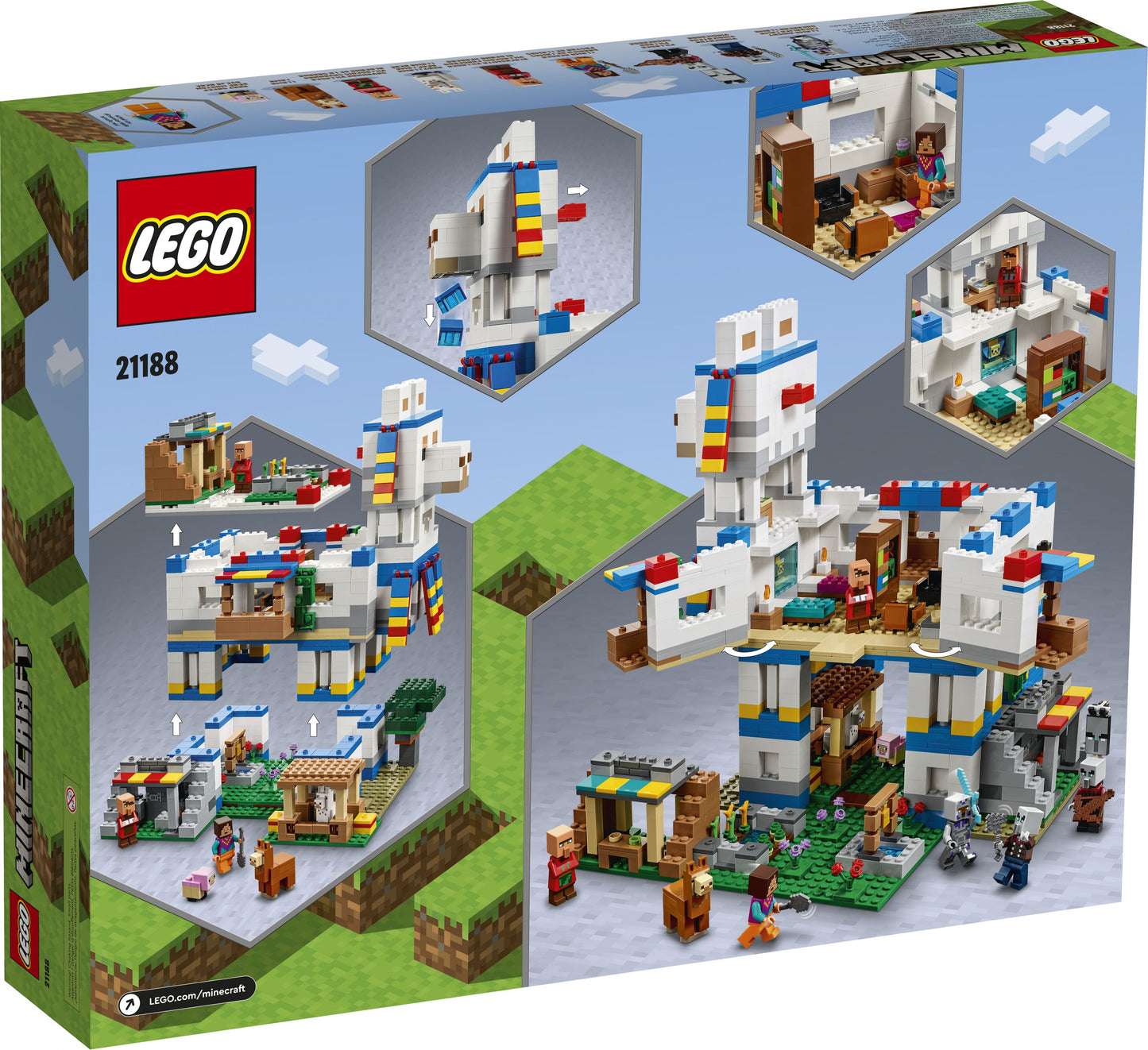 Minecraft 21188 Das Lamadorf