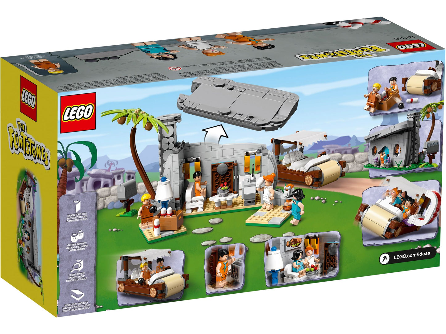 Ideas 21316 The Flintstones- Familie Feuerstein