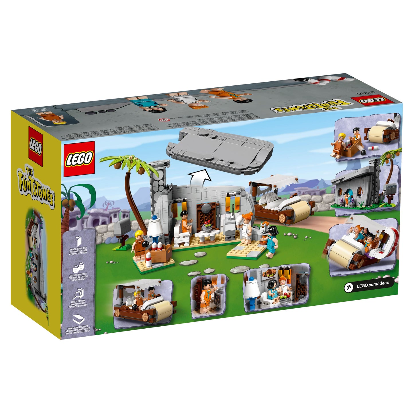 Ideas 21316 The Flintstones- Familie Feuerstein